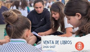 Información importante para las familias del Colegio Pureza de María Cid sobre el alta en el Banco de Libros de la GVA y los horarios de venta de libros para el curso 2026-2027.